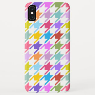 Hahnentrittmuster Multicolor+White Big Pattern Case-Mate iPhone Hülle