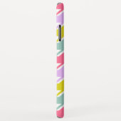 Hahnentrittmuster Multicolor+White Big Pattern Case-Mate iPhone Hülle (Hinten/Rechts)