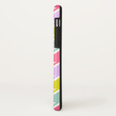 Hahnentrittmuster Multicolor+White Big Pattern Case-Mate iPhone Hülle (Hinten/Links)