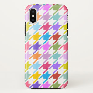 Hahnentrittmuster Multicolor+White Big Pattern Case-Mate iPhone Hülle