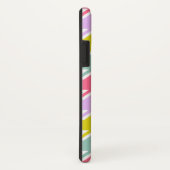 Hahnentrittmuster Multicolor+White Big Pattern Case-Mate iPhone Hülle (Hinten/Rechts)