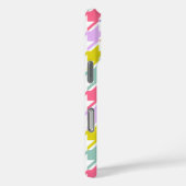 Hahnentrittmuster Multicolor+White Big Pattern Case-Mate iPhone Hülle (Rückseite / Rechts)