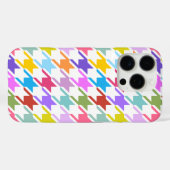 Hahnentrittmuster Multicolor+White Big Pattern Case-Mate iPhone Hülle (Rückseite (Horizontal))