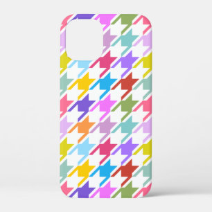 Hahnentrittmuster Multicolor+White Big Pattern Case-Mate iPhone Hülle