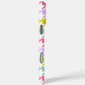 Hahnentrittmuster Multicolor+White Big Pattern Case-Mate iPhone Hülle (Rückseite / Rechts)