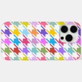 Hahnentrittmuster Multicolor+White Big Pattern Case-Mate iPhone Hülle (Rückseite (Horizontal))