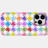 Hahnentrittmuster Multicolor+White Big Pattern Case-Mate iPhone Hülle (Rückseite (Horizontal))