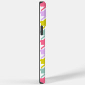 Hahnentrittmuster Multicolor+White Big Pattern Case-Mate iPhone Hülle (Rückseite / Rechts)