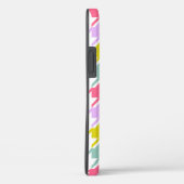 Hahnentrittmuster Multicolor+White Big Pattern Case-Mate iPhone Hülle (Rückseite / Rechts)