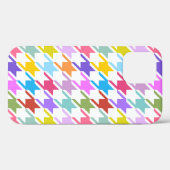 Hahnentrittmuster Multicolor+White Big Pattern Case-Mate iPhone Hülle (Rückseite (Horizontal))