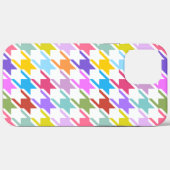 Hahnentrittmuster Multicolor+White Big Pattern Case-Mate iPhone Hülle (Rückseite (Horizontal))