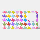 Hahnentrittmuster Multicolor+White Big Pattern Case-Mate iPhone Hülle (Rückseite (Horizontal))