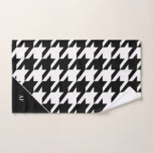 Hahnentrittmuster Muster Badhandtuch Set (Handtuch)