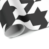 Hahnentrittmuster Muster Geschenkpapier (Rolleneckpunkt)