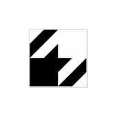 Hahnentrittmuster Muster Schwarz-weiß Gummistempel (Prägung)