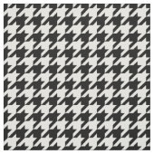 Hahnentrittmuster-Muster Schwarzweiss Stoff (Muster)