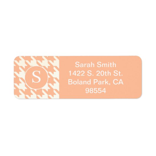 Hahnentrittmuster-Musterpatronen (Vorne)