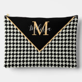 Hahnentrittmuster personalisiert zubehörtasche (Vorderseite)