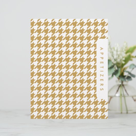 Hahnentrittmuster Rezept Division / Appetithäppche (Stehend Vorderseite)