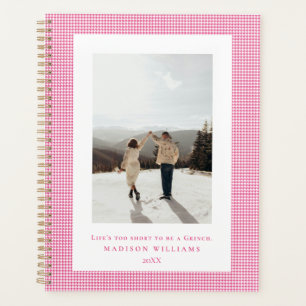 Hahnentrittmuster Rose Foto Planer