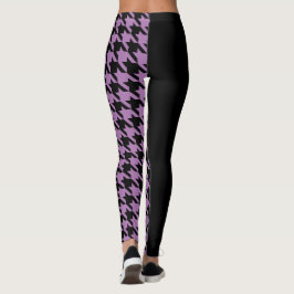 Hahnentrittmuster / Schwarz Leggings