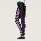 Hahnentrittmuster / Schwarz Leggings (Links)