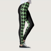 Hahnentrittmuster / Schwarz Leggings (Rechts)
