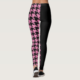 Hahnentrittmuster / Schwarz Leggings