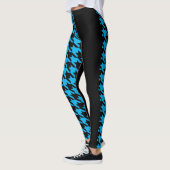 Hahnentrittmuster / Schwarz Leggings (Links)