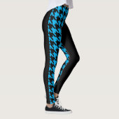 Hahnentrittmuster / Schwarz Leggings (Rechts)