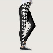 Hahnentrittmuster / Schwarz Leggings (Rechts)