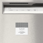 Hahnentrittmuster speichern das Datumsfenster, Sch Magnet (In Situ (Geschirrspüler))