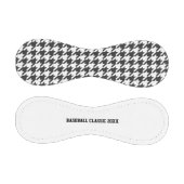 Hahnentrittmuster Sports Ball Classic Black Red Wh (Paneele)