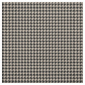 Hahnentrittmuster Tan und Schwarz Stoff (Muster)
