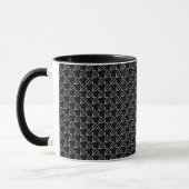 Hahnentrittmuster Tasse (Links)