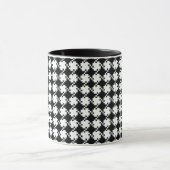 Hahnentrittmuster Tasse (Zentrum)