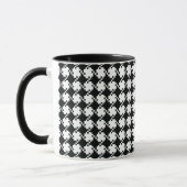 Hahnentrittmuster Tasse (Links)
