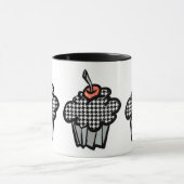 Hahnentrittmuster Tasse (Zentrum)