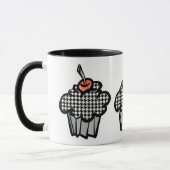 Hahnentrittmuster Tasse (Links)