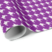 Hahnentrittmuster-Wrapper Geschenkpapier (Rolleneckpunkt)