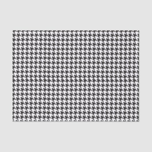 HahnentrittmusterSeidenpapier Seidenpapier (Vorderseite)