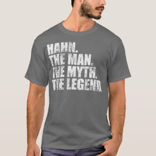HahnHahn Familienname Hahn Nachname Hahn Name H T-Shirt