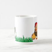 Hahnhenne-Tasse Kaffeetasse (Mittel)