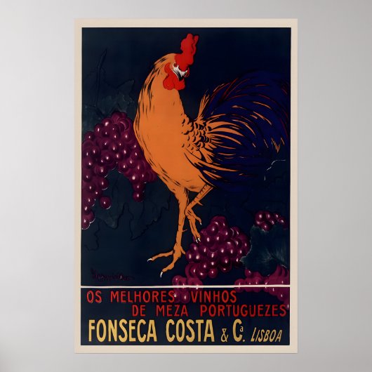 Hahnposter Drucke - Cappiello Poster (Vorne)