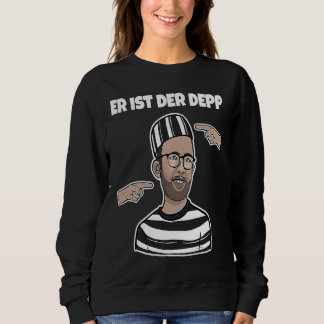 Hahnrei Bräutigam Er ist der Depp Männer Sweatshirt