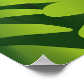 Hahn's Macaw im Dschungel Poster (Ecke)