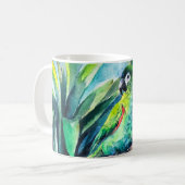 Hahns Macaw-Kaffee-Tasse Kaffeetasse (Vorderseite Links)