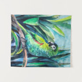 Hahn's macaw Tapestry Wandteppich (Vorderseite (Horizontal))