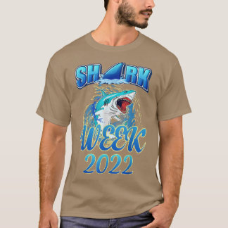 Hai 2022 Woche Leidenschaft für Haifisch Lover T-Shirt