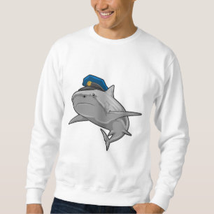 Hai als Polizeibeamte Sweatshirt